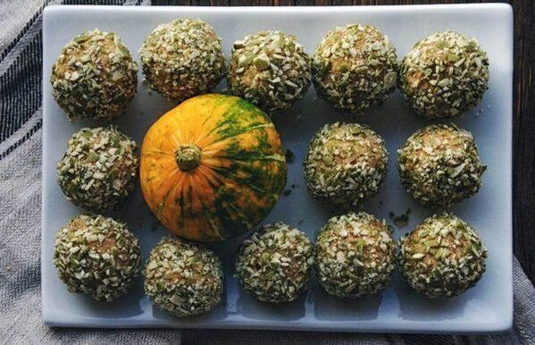 Honeymots made of prostatitis pumpkin seeds
